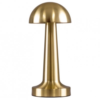 Επαναφορτιζόμενο Πορτατίφ LED 3W CCT Dimmable IP44 Χρυσαφί 5-0839